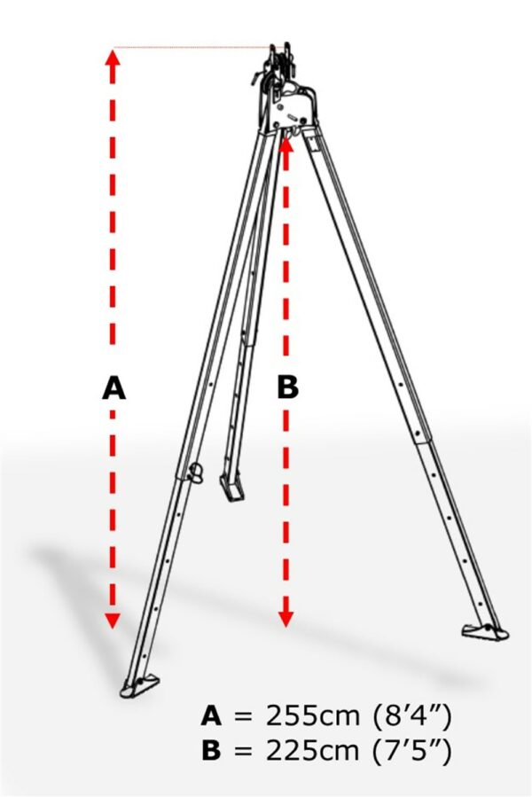 ISC Tripode for 2 personer