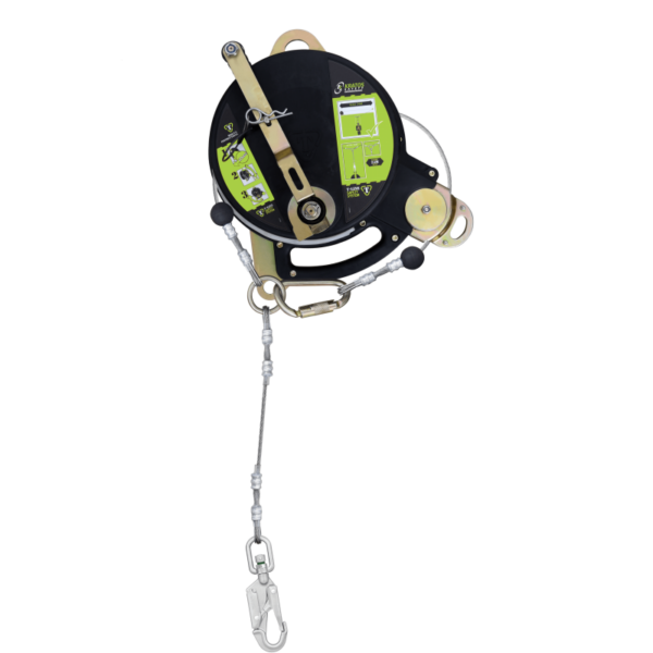 Kratos T-LINE Fallblokk med integrert redningssystem 24m