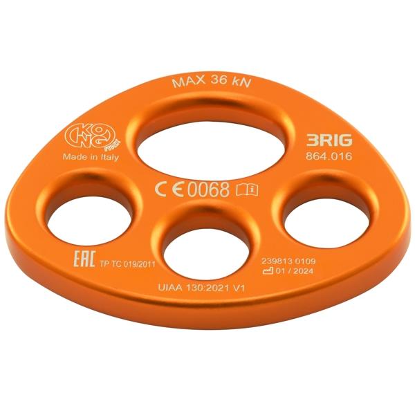 Alternative view of Kong 3RIG rigger plate