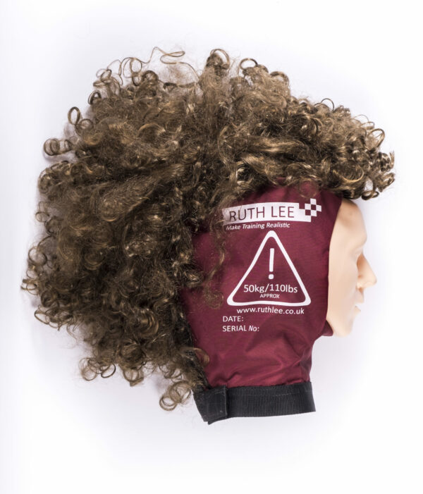 Alternative view of Ruth Lee ansiktsmaske med parykk