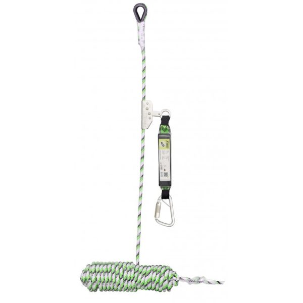 Kratos Safety NIRO-S glidende fallbrems på tau 10m skarp kant