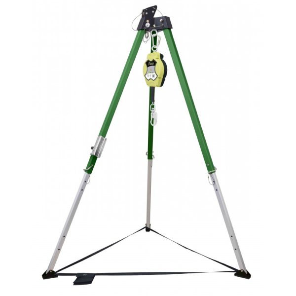 Alternative view of Kratos Safety Tripod 1,15m-2,15m for trange rom