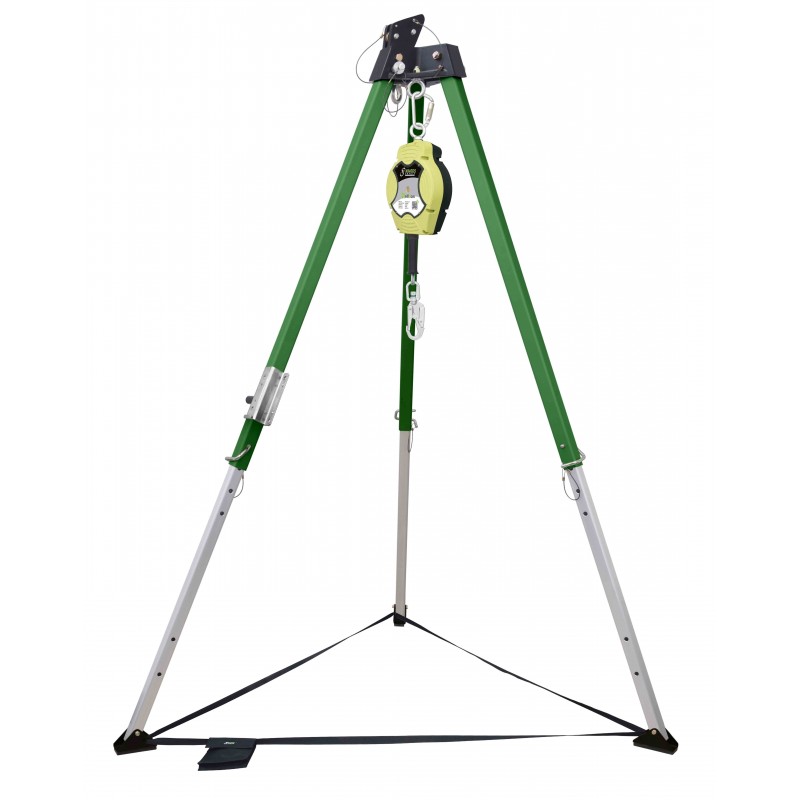 Kratos Safety Tripod 1,15m-2,15m for trange rom - Bilde 2