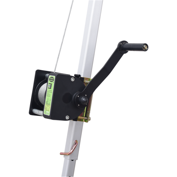 Kratos Safety ARGO rednings- og arbeidsvinsj 20 m rustfri wire