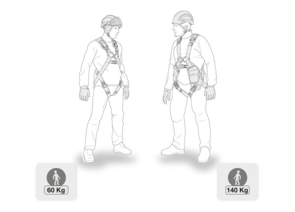 Petzl ABSORBICA-Y TIE-BACK MGO dobbel falldemperline - Bilde 4